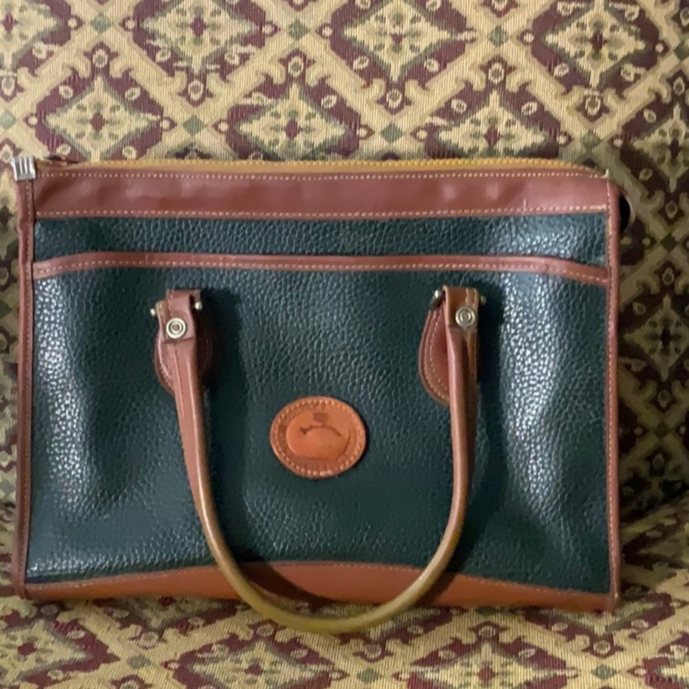 Vintage Dooney & Burke All Leather Weather Purse